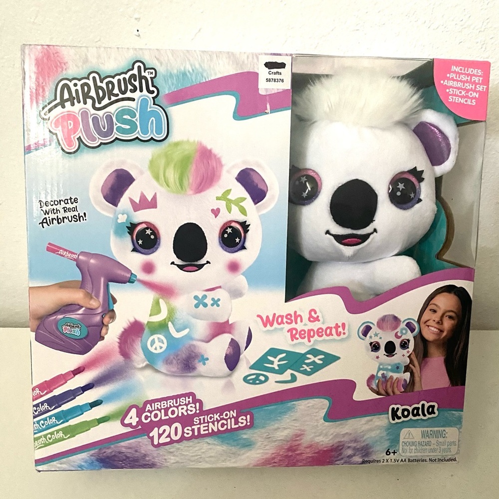 Canal Toys Personalize Airbrush Plush Large Koala!